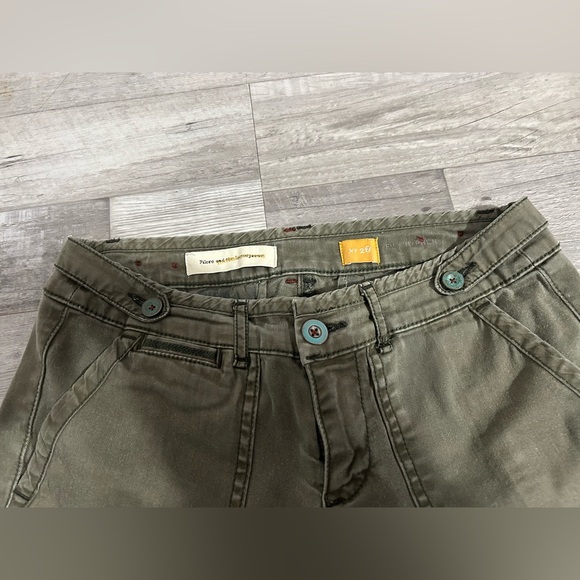 Anthropologie Pilcro and the Letter press Women’s Green utility pants - Picture 8 of 11